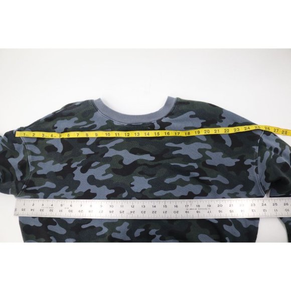 Soulcycle X Sundry women's S long sleeve camo pullover crew neck sweatshirt - Picture 6 of 7